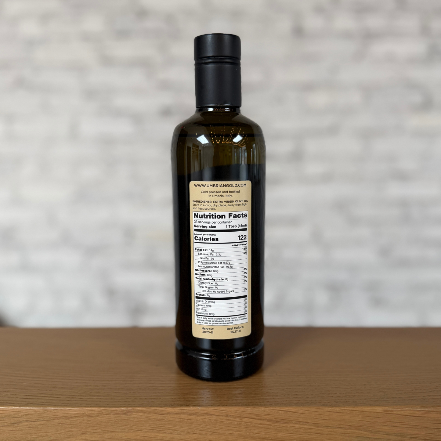 Umbrian Gold Olive Oil Martani 2025 500ml